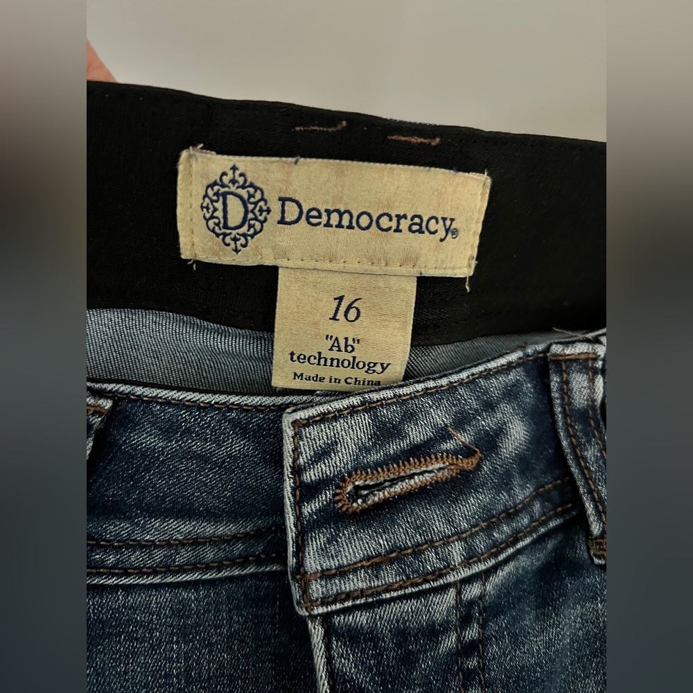 Democracy “Ab” Solution Women's Dark Blue Jeans